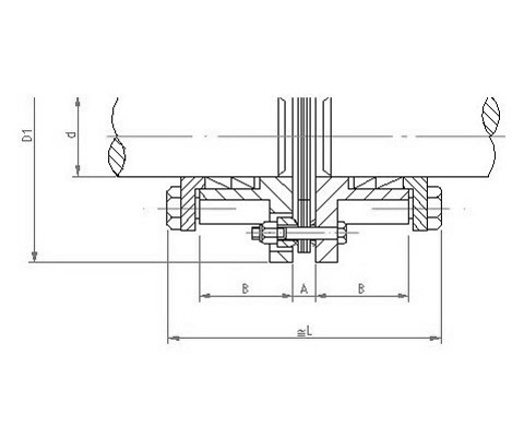 ZJM型脹套聯(lián)結(jié)彈性膜片聯(lián)軸器